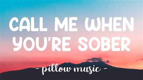 sober lyrics